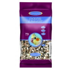 Johnston & Jeff Cockatiel & Parakeet 1kg - Pet Supplier Store