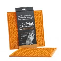 Lickim Buddy Orange Large - Pet Supplier Store
