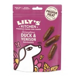 Lily's Kitchen Dog Duck & Venison Sausage 400g - Pet Supplier Store