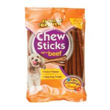 Munch & Crunch Chew Sticks with Beef - Pet Supplier Store