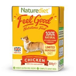 Naturediet Feel Good Chicken 200g - Pet Supplier Store