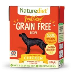 Naturediet Feel Good Grain Free Chicken 390g - Pet Supplier Store