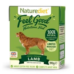 Naturediet Feel Good Lamb 390g - Pet Supplier Store