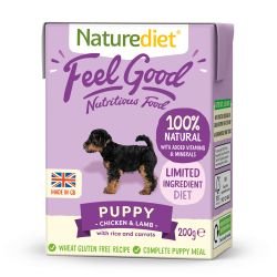 Naturediet Feel Good Puppy 200g - Pet Supplier Store
