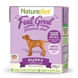 Naturediet Feel Good Puppy 390g - Pet Supplier Store