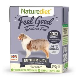 Naturediet Feel Good Senior Lite 390g - Pet Supplier Store