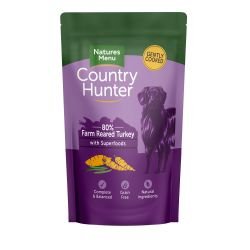 Natures Menu Country Hunter 80% Farm Reared Turkey with Superfoods 150g - Pet Supplier Store
