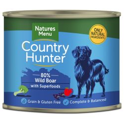 Natures Menu Country Hunter 80% Wild Boar with Superfoods 600g - Pet Supplier Store