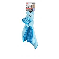 Nibble & Squeak Pupp 'Y' Love Blankie in Blue - Pet Supplier Store