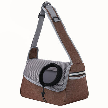 Out and About Comfortably Travel Shoulder Pet Carrier - Pet Supplier Store