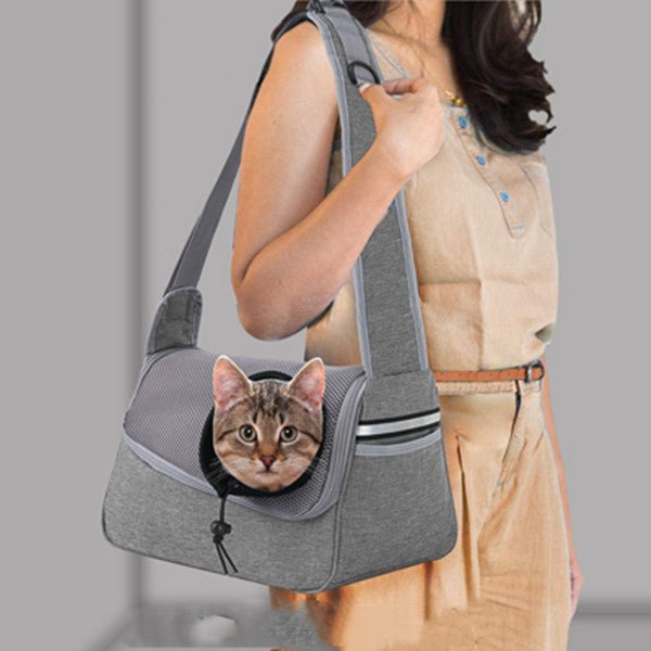 Out and About Comfortably Travel Shoulder Pet Carrier - Pet Supplier Store