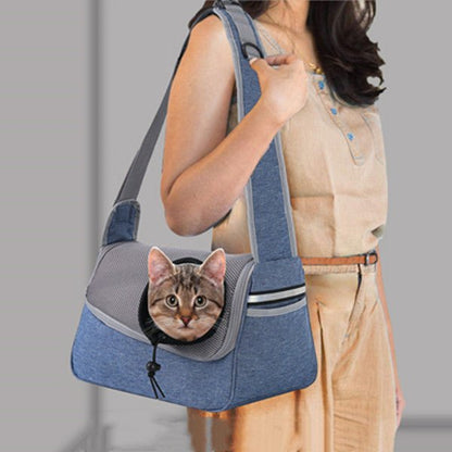 Out and About Comfortably Travel Shoulder Pet Carrier - Pet Supplier Store