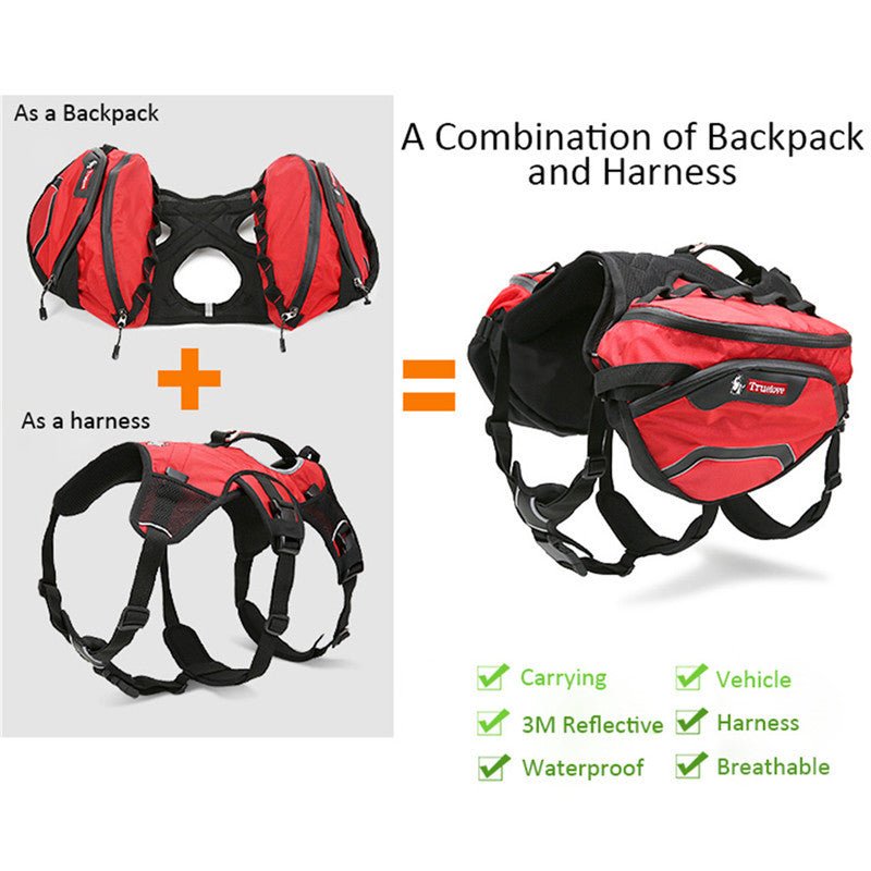 Outdoor Backpack for dogs - Pet Supplier Store