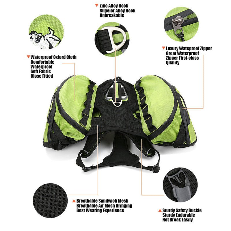 Outdoor Backpack for dogs - Pet Supplier Store