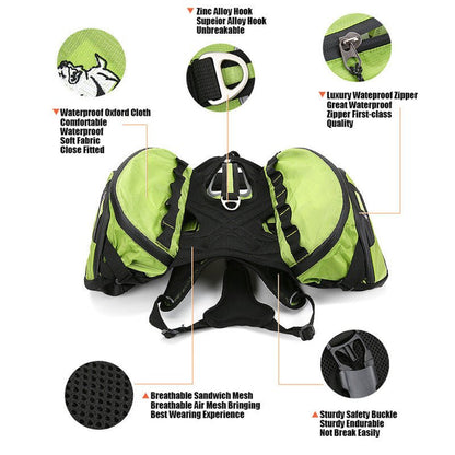 Outdoor Backpack for dogs - Pet Supplier Store