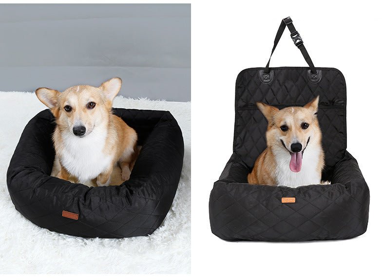Oxford Plush Car Travel Pet Dog Bed - Pet Supplier Store