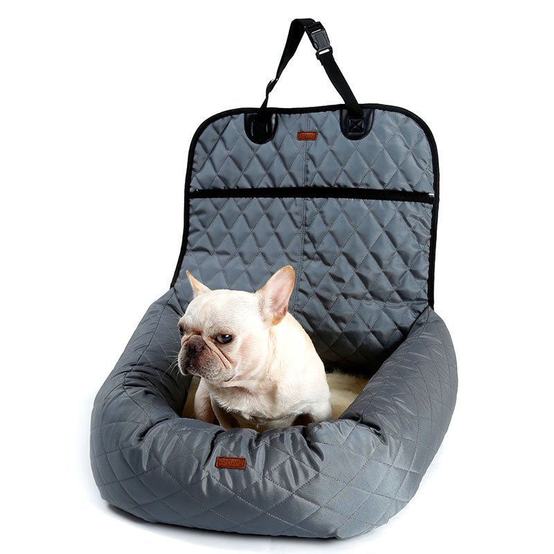 Oxford Plush Car Travel Pet Dog Bed - Pet Supplier Store