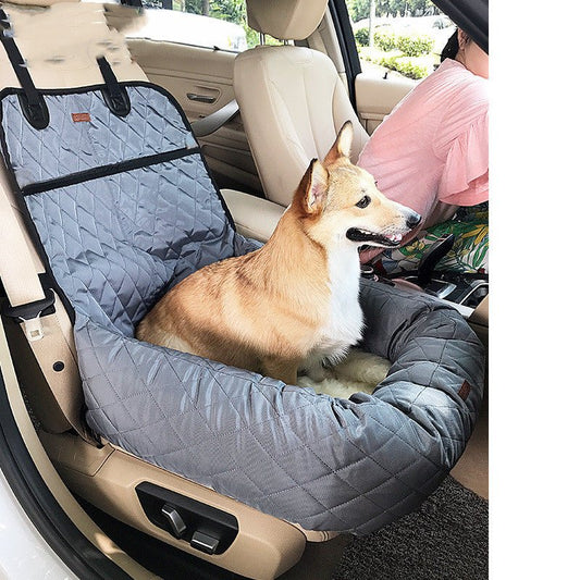Oxford Plush Car Travel Pet Dog Bed - Pet Supplier Store