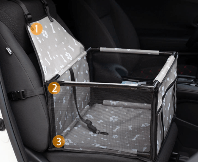 Pawprint Car travel comfortable Pet Carrier - Pet Supplier Store