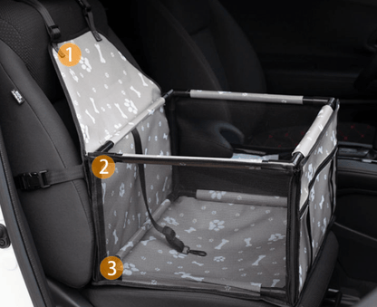 Pawprint Car travel comfortable Pet Carrier - Pet Supplier Store