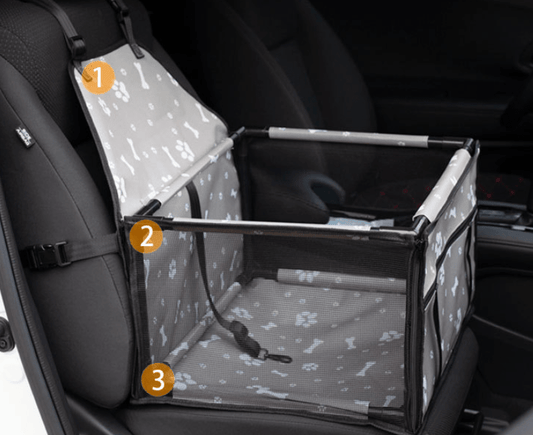 Pawprint Car travel comfortable Pet Carrier - Pet Supplier Store