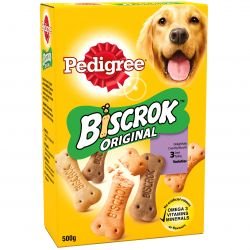PEDIGREE Biscrok Biscuits Original Dog Treats 500g - Pet Supplier Store