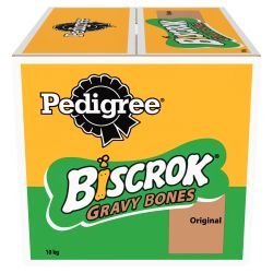 Pedigree Biscrok Gravy Bones Biscuits Dog Treats 10kg - Pet Supplier Store
