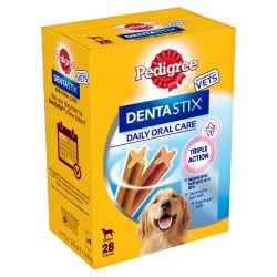 Pedigree Dentastix Daily Adult Large Dog Treats Dental Chews 28 Sticks - Pet Supplier Store