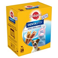Pedigree Dentastix Daily Adult Small Dog Treats 28 Dental Chews - Pet Supplier Store