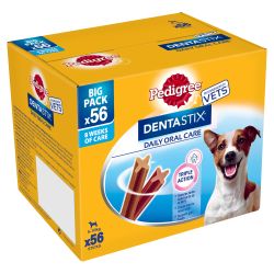 Pedigree Dentastix Daily Adult Small Dog Treats 56 Dental Chews - Pet Supplier Store