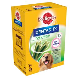 Pedigree Dentastix Fresh Adult Large Dog Treats 28 Dental Chews - Pet Supplier Store