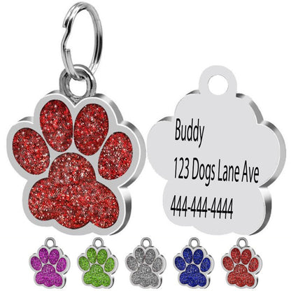Pet Lover Gift Custom Dog Tag Personalized Flash - Pet Supplier Store
