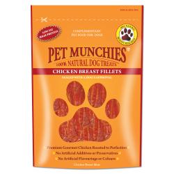Pet Munchies Chicken Breast Fillets 90g - Pet Supplier Store