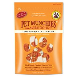 Pet Munchies Chicken & Calcium Bone 90g - Pet Supplier Store