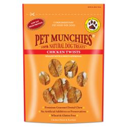 Pet Munchies Chicken Twists 90g - Pet Supplier Store