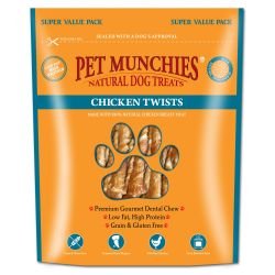 Pet Munchies Chicken Twists Super Value Packs 320g - Pet Supplier Store