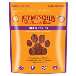 Pet Munchies Duck Strips Super Value Pack 320g - Pet Supplier Store
