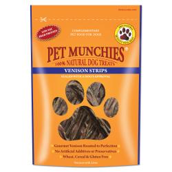 Pet Munchies Venison Strips 90g - Pet Supplier Store