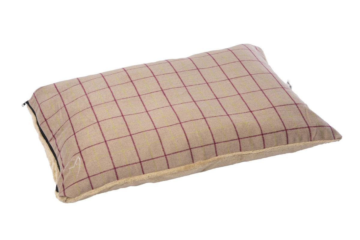 Premium Comfy Checked Cushion - Pet Supplier Store