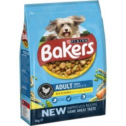 Purina Bakers Adult Chicken & Vegetables 2.85 kg - Pet Supplier Store