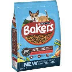 Purina Bakers Complete Small Dog Beef & Vegetables 2.85kg - Pet Supplier Store
