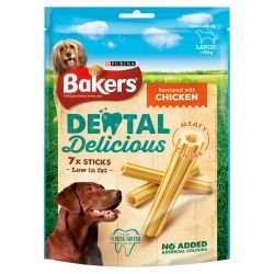 Purina Bakers Dental Delicious Large Chicken 270g - Pet Supplier Store