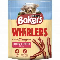 Purina BAKERS Dog Treat Bacon and Cheese Whirlers 130G - Pet Supplier Store