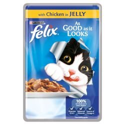Purina Felix As Good As It Looks Pouch Chicken in Jelly - Pet Supplier Store