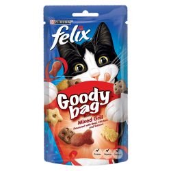 Purina Felix Goody Bag Mixed Grill Flavoured with Beef, Chicken and Salmon - Pet Supplier Store