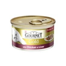 Purina Gourmet Gold Chicken & Liver Chunks in Gravy 85g - Pet Supplier Store