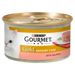 Purina Gourmet Gold Savoury Cake Salmon 85g - Pet Supplier Store