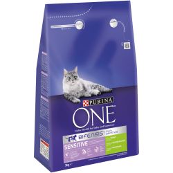 Purina One Sensitive Turkey 3kg - Pet Supplier Store