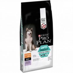 Purina PRO PLAN GRAIN FREE OPTIDIGEST Medium/Large Adult Dog Turkey 12kg - Pet Supplier Store