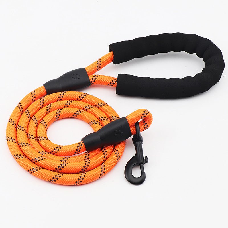 Reflective Nylon Round Rope Dog Leash - Pet Supplier Store